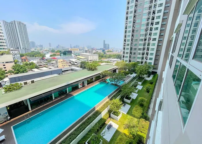 公寓 Near Bts L View L Pool And Gym